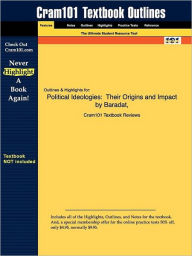 9781428825789 - Cram101 Textbook Reviews: Outlines & Highlights For Political Ideologies - كتاب