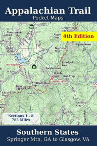 Appalachian Trail Pocket Maps - Southern States