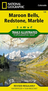 Maroon Bells/Redstone/Marble, Colorado Map