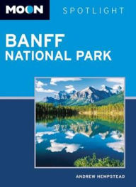 Moon Spotlight Banff National Park