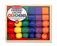 Melissa & Doug Primary Lacing Beads