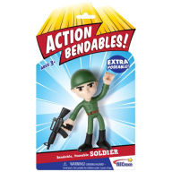 NJ Croce ACTION BENDALBES! - 4" Soldier Action Figure