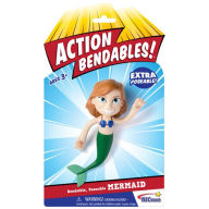 NJ Croce ACTION BENDALBES! - 4" Mermaid Action Figure