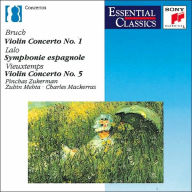 Bruch: Violin Concerto No. 1; Lalo: Symphonie Espangnole; Vieuxtemps: Violin Concerto No. 5 - Pinchas Zukerman