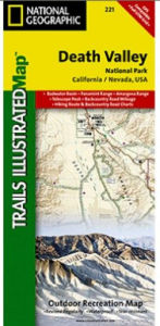 Death Valley National Park Map: Topographic Map (National Geographic Trails Illustrated Map, Band 221)