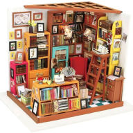 DIY Miniature House Kit: Sam's Study Hands Craft Author