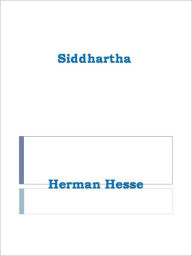 Siddhartha Hermann Hesse Author