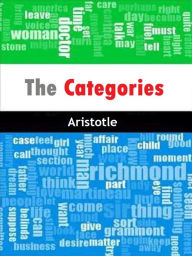 The Categories Aristotle Author