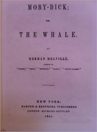 Moby Dick Herman Melville Author
