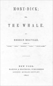 Moby Dick Herman Melville Author