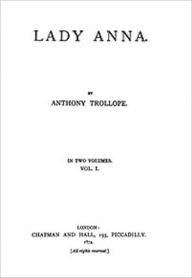 Lady Anna Anthony Trollope Author