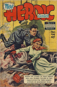 Heroic Number 94 Reality Comic Book Lou Diamond Editor