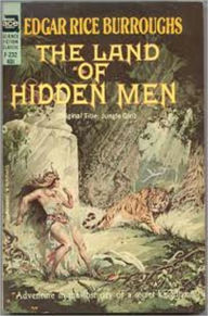 The Land of Hidden Men (Jungle Girl) Edgar Rice Burroughs Author