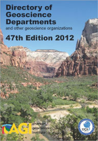 Directory of Geoscience Departments 47th Ed Christopher Keane Editor