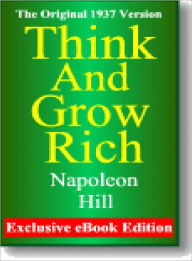Think and Grow Rich Napoleon Hill Author