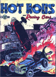 Hot Rods and Racing Cars Number 8 Car Comic Book Lou Diamond Editor
