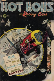 Hot Rods and Racing Cars Number 11 Car Comic Book Lou Diamond Editor