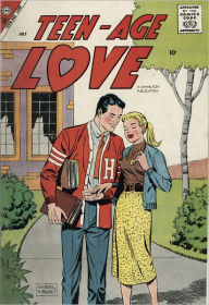 Teen Age Love Number 4 Love Comic Book - Lou Diamond
