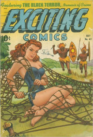 Exciting Comics Number 62 Action Comic Book Lou Diamond Editor