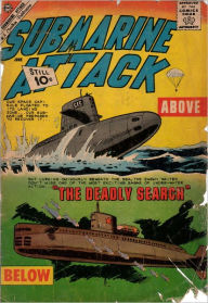 Submarine Attack Number 28 War Comic Book Lou Diamond Editor