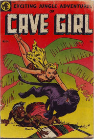 Cave Girl Number 14 Action Comic Book Lou Diamond Editor