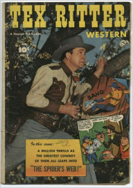 Tex Ritter Number 9 Western Comic Book Lou Diamond Editor
