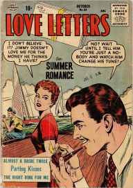 Love Letters Number 50 Love Comic Book Lou Diamond Author