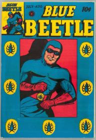 Blue Beetle Number 42 Superhero Comic Book Lou Diamond Editor