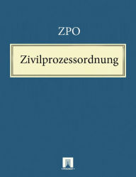 Zivilprozessordnung - ZPO Deutschland Author