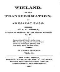 Wieland: or, The Transformation Charles Brockden Brown Author