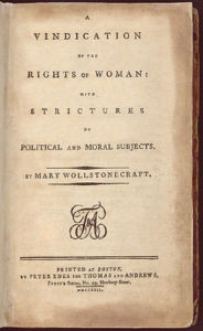 A Vindication of the Rights of Woman - Edward Lee