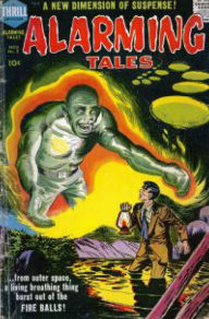 Alarming Tales Six Issue Jumbo Comic Joe Simon Author