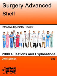 Surgery Advanced Shelf Intensive Specialty Review Lee Author