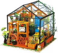 DIY Wooden Miniature Kit Cathy's Flower House ROBOTIME LLC Author