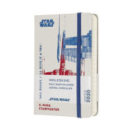 Moleskine Daily Schedule 12 Months 2020 Star Wars Special Edition with Hard Cover and Elastic Closure, Pocket Size 9 x 14 cm, 400 Pages, Stellar Hunt X-Wing (AGENDA 12 MOIS EDT LIMITEE)