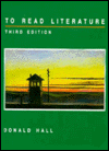 To Read Literature - Donald Hall