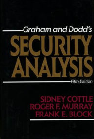 Security Analysis: Fifth Edition Roger Murray Author