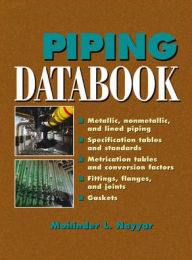 Piping Databook Mohinder Nayyar Author