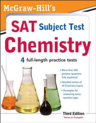 McGraw-Hill's SAT Subject Test Chemistry, 3rd Edition Thomas Evangelist Author