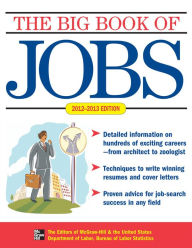THE BIG BOOK OF JOBS 2012-2013 McGraw Hill Author