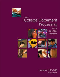 Gregg College Keyboarding & Document Processing (GDP), Lessons 121-180 text - Scot Ober