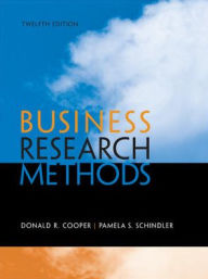 Business Research Methods Donald R. Cooper Author