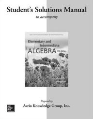 Student Solutions Manual for Elementary & Intermediate Algebra - Stefan Baratto