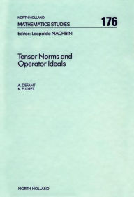 Tensor Norms and Operator Ideals A. Defant Author