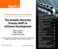 The Analytic Hierarchy Process (AHP) in Software Development (Digital Short Cut) Bijay Jayaswal Author