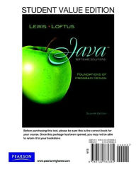 Student Value Edition for Java Software Solutions - John Lewis (5)