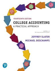 College Accounting Chapters 1-12 with Study Guide and Working Papers, Student Value Edition - Jeffrey Slater