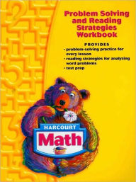 Harcourt Math: Problem Solving and Reading Strategies Workbook Grade 1 - Houghton Mifflin Harcourt