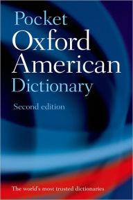 Pocket Oxford American Dictionary Oxford University Press Author