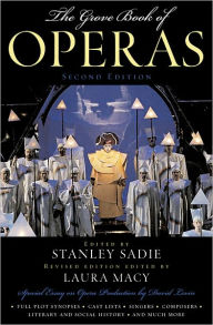 Grove Book of Operas Stanley Sadie Author